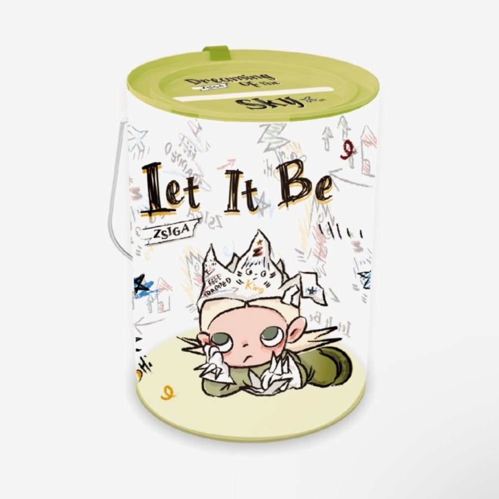 Pop Mart - Zsiga Let It Be Series - Storage Jar. New in Original Sealed Bag